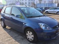 Gebraucht Ford Fiesta Style 80 PS (58 kW) 2008 Burmablau Kleinwagen