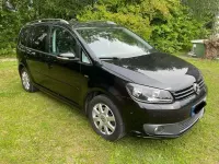 Gebraucht VW Touran Life 105 PS (77 kW) 2014 Schwarz Van / Kleinbus