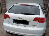 Gebraucht Audi A3 Attraction 125 PS (91 kW) 2012 Weiß Kleinwagen