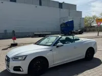 Usata Audi A5 Cabriolet 190 CV (139 kW) 2018 Bianco Cabrio