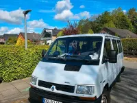 Gebraucht Renault Trafic 61 PS (44 kW) 1996 Weiß Van / Kleinbus