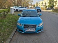 Gebraucht Audi A3 102 PS (75 kW) 2009 Blau Kleinwagen