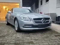 Second-hand Mercedes SLK200 184 CP (135 kW) 2012 Argintiu Cabrio