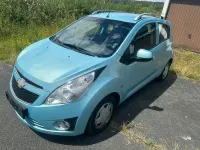 Gebraucht Chevrolet Spark 82 PS (60 kW) 2010 Grün Kleinwagen
