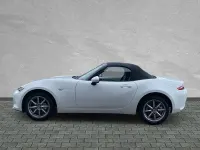 Ny Mazda MX5 Exclusive-Line 132 HK (97 kW) 2026 Hvid Cabriolet