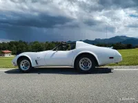 Gebraucht Chevrolet Corvette C3 180 PS (132 kW) 1977 Weiß Coupé