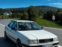 Gebraucht Audi 80 Sport 90 PS (66 kW) 1993 Weiß Limousine