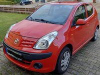 Gebraucht Nissan Pixo Acenta 68 PS (50 kW) 2010 Rot Kleinwagen