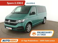 Begagnad VW Multivan Trendline 150 HK (110 kW) 2021 Grön Minibuss