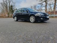 Gebraucht VW Golf VI Highline 122 PS (89 kW) 2010 Schwarz Kleinwagen