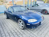 Gebraucht Mazda MX5 110 PS (80 kW) 2003 Blau Cabrio