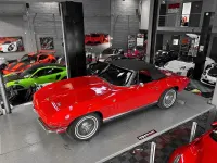 Second-hand Corvette Stingray 300 CP (220 kW) 1966 Roșu Cabrio