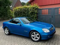 Gebraucht Mercedes SLK230 197 PS (144 kW) 2001 Blau Cabrio