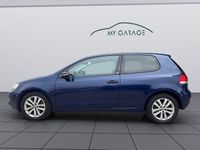 Gebraucht VW Golf VI Style 86 PS (63 kW) 2011 Blau Kleinwagen