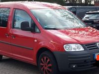 Gebraucht VW Caddy Life 80 PS (58 kW) 2009 Rot Van / Kleinbus