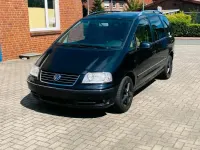 Gebraucht VW Sharan 140 PS (102 kW) 2008 Schwarz Van / Kleinbus