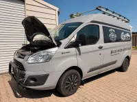 Gebraucht Ford Transit Custom 130 PS (95 kW) 2017 Grau Van / Kleinbus