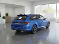 Gebraucht Skoda Superb SportLine 200 PS (147 kW) 2023 Blau Kombi