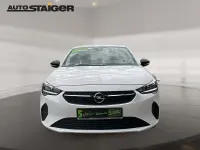Gebraucht Opel Corsa-e Edition 100 kW (136 PS) 2023 Jade weiss/arktis weiss Kleinwagen