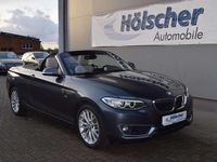 Gebraucht BMW 218 185 PS (136 kW) 2015 Midnight blue ii Cabrio