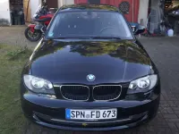 Gebraucht BMW 120 122 PS (89 kW) 2009 Schwarz Kleinwagen