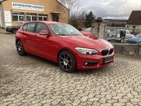 Gebraucht BMW 116 Advantage 109 PS (80 kW) 2015 Rot Kleinwagen