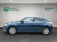 Gebraucht Skoda Scala Ambition 110 PS (80 kW) 2021 Blau Kleinwagen