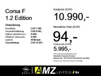 Gebraucht Opel Corsa Edition 75 PS (55 kW) 2022 Diamant schwarz/karbon schwarz Kleinwagen