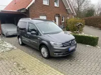 Usata VW Caddy 125 CV (91 kW) 2018 Grigio Monovolume