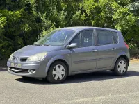 Gebraucht Renault Scénic II Exception 131 PS (96 kW) 2008 Stahlgrau Van / Kleinbus