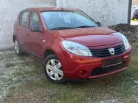 Gebraucht Dacia Sandero 75 PS (55 kW) 2009 Rot Limousine