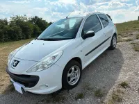 Gebraucht Peugeot 206 75 PS (55 kW) 2009 Weiß Kleinwagen