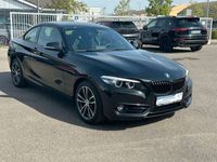 gebraucht BMW 218 i Coupe Sport Line NAVI-PROF+CAM+LED+1.HAND