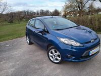 Gebraucht Ford Fiesta Trend 82 PS (60 kW) 2009 Blau Kleinwagen
