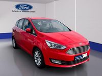 Gebraucht Ford C-MAX Titanium 125 PS (91 kW) 2019 Rot Van / Kleinbus