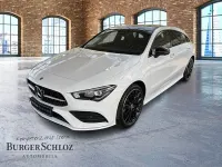 Gebraucht Mercedes CLA250e AMG 160 PS (117 kW) 2021 Polarweiß uni Coupé