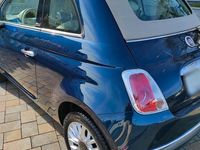Gebraucht Fiat 500C Lounge 69 PS (50 kW) 2014 Blau Cabrio