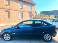 Gebraucht Opel Astra 125 PS (91 kW) 2003 Blau Limousine