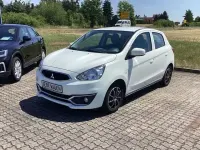 Gebraucht Mitsubishi Space Star Basis 71 PS (52 kW) 2019 Alpine white Kleinwagen