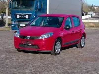 Gebraucht Dacia Sandero Ambiance 75 PS (55 kW) 2009 Rot Limousine