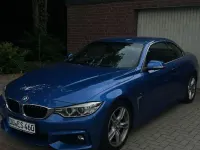 Gebraucht BMW 420 Cabriolet M Sport 183 PS (134 kW) 2015 Blau Cabrio