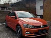 Gebraucht VW Polo Highline 116 PS (85 kW) 2019 Orange Kleinwagen