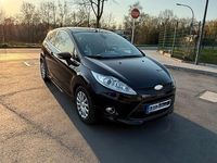 Gebraucht Ford Fiesta Trend 82 PS (60 kW) 2009 Blau Kleinwagen