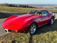 Gebraucht Corvette Stingray 190 PS (139 kW) 1973 Rot Coupé