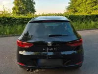 Używany Seat Leon 125 KM (91 kW) 2018 Czarny Hatchback