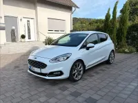 Gebraucht Ford Fiesta Vignale 101 PS (74 kW) 2017 Weiß Kleinwagen