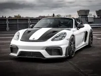 Second-hand Porsche 718 Boxster 500 CP (367 kW) 2024 Alb Cabrio
