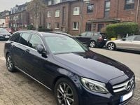 Gebraucht Mercedes C220 Avantgarde 170 PS (125 kW) 2016 Blau Kombi