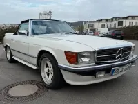 Gebraucht Mercedes SL450 218 PS (160 kW) 1979 Weiß Cabrio