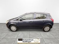 Gebraucht Opel Corsa Basis 60 PS (44 kW) 2009 Blau Kleinwagen